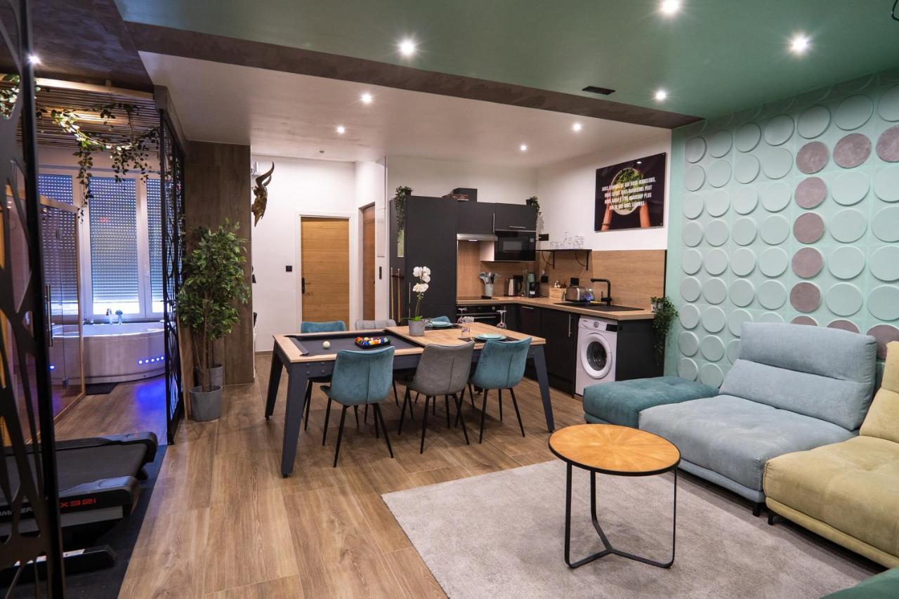 Capsule Wellness - Sauna - Balneo - Machine De Sport Privatif - Ps5 - 2 Chambres Valenciennes Luaran gambar